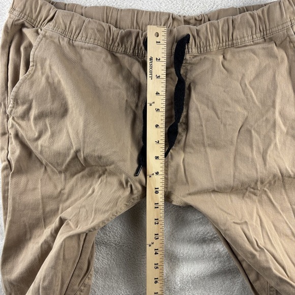 Southpole Jogger Pants Men's 2XL Tan Khaki Flex The Movement Drawstring Casual - Picture 9 of 13